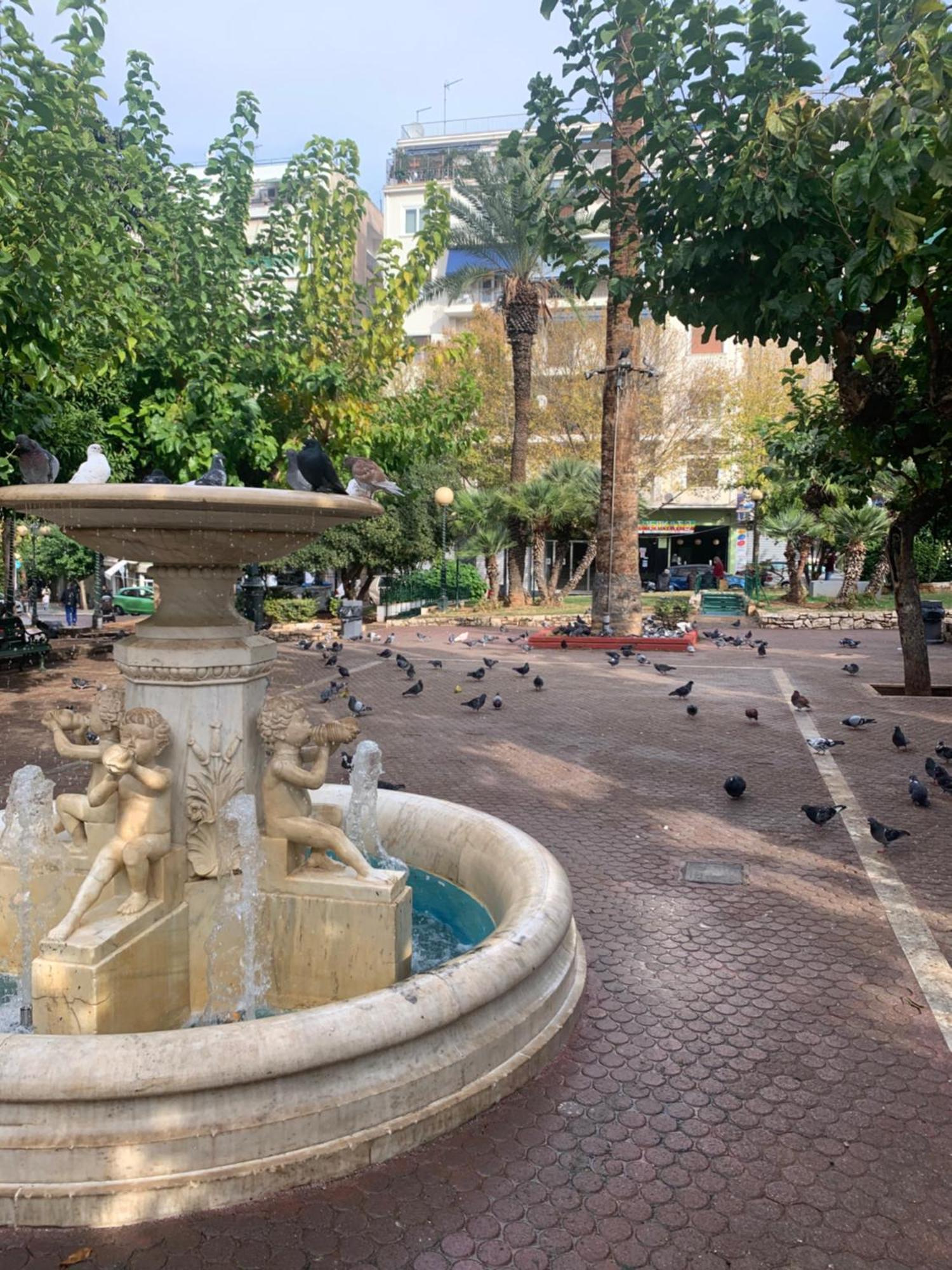 Aris Central Atene Esterno foto